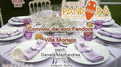 "Convivio dei soci Pandora" a Villa Morisco