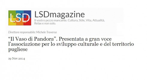 LSD Magazine - Novembre 2014